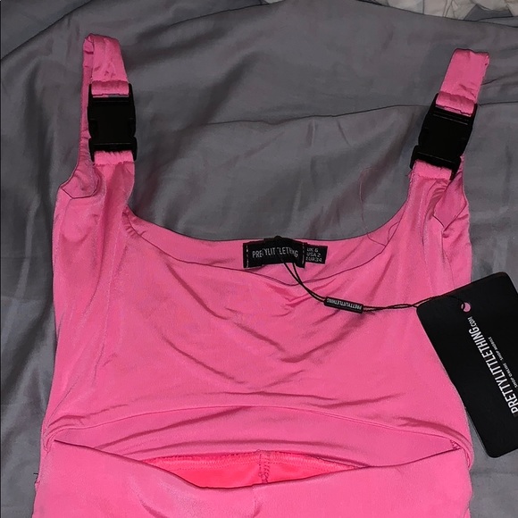 BRAND NEW ✨ Pretty Little Things pink jumpsuit 💕 - Picture 2 of 3